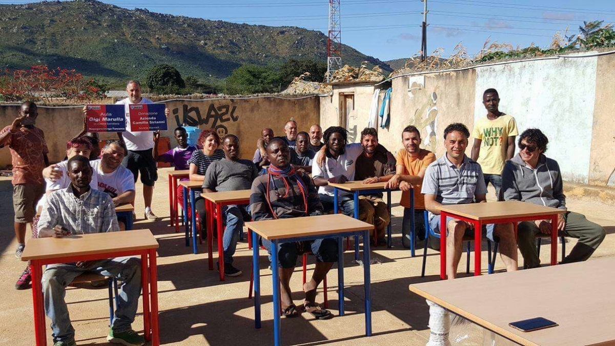 The most beautiful classroom was furnished in Iringa, Tanzania.