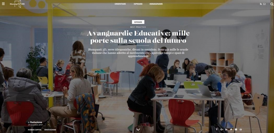 Avanguardie Educative: mille porte sulla scuola del futuro